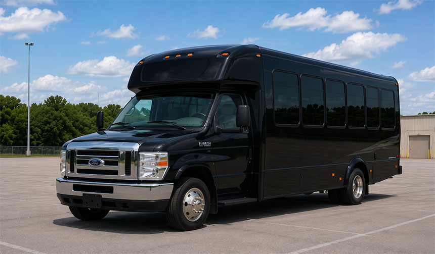 20-passenger minibus for charter in Brandon, FL