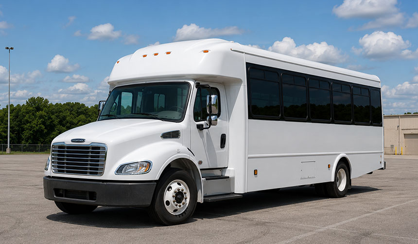 25-passenger minibus for charter in Brandon, FL