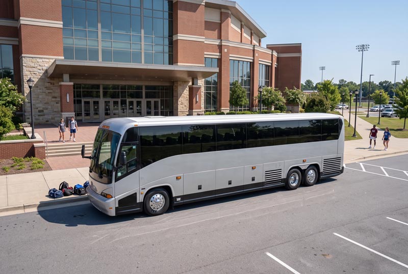 Sports Team Charter Bus Rentals in Brandon, FL